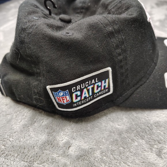 New Era Dallas Cowboys NFL 2023 Crucial Catch Black 9Twenty Adjustable Hat Cap - Picture 5 of 8
